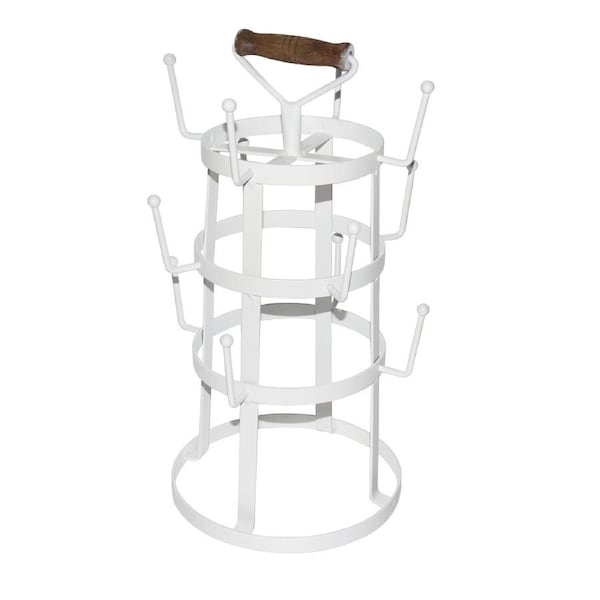 Metal Cup Holder White