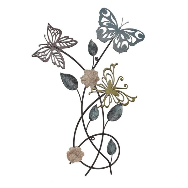 Metal Butterflies Wall Decor