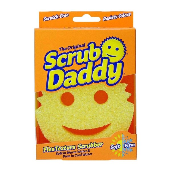 The Original Scrub Daddy – Yellow FlexTexture Cleaning Sponge