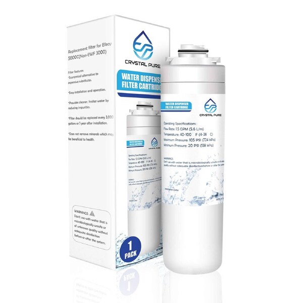 Replacement Water Filter for Elkay 51300C Compatible with ezH2O and Halsey Taylor Bottle Filling Stations 1-Pack