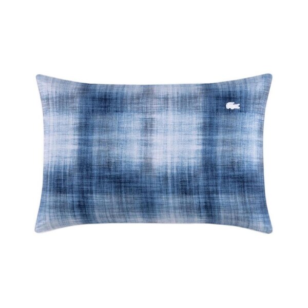Lacoste L Denim Soft Bedding Pillowcase 100% Cotton Sateen 50x75cm