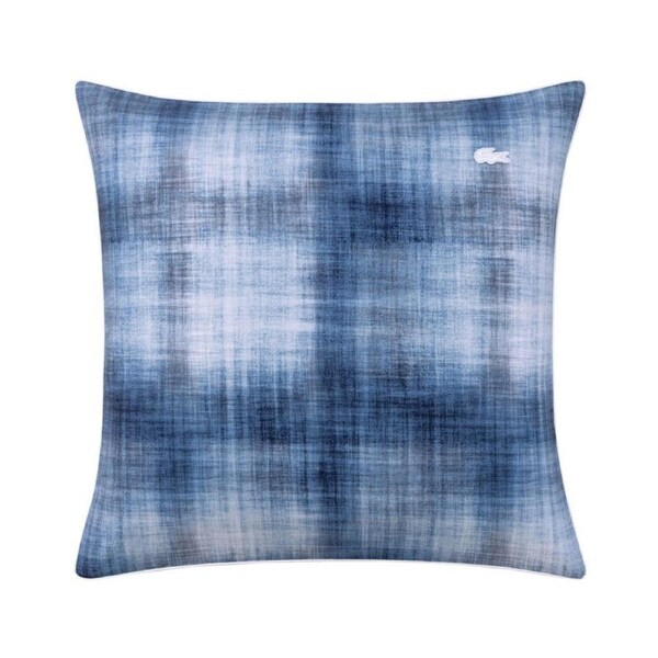 Lacoste L Denim Euro Soft Bedding Pillowcase 100% Cotton Sateen 65x65cm
