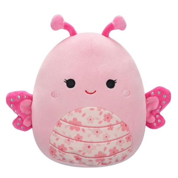 Squishmallows 7.5in Mogo Pink Butterfly Stuffed Animal Kids Plush Toy 3y+