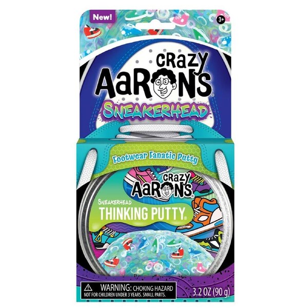 Crazy Aarons Thinking Putty Trendsetters Sneakerhead Fidget Kids Toy 3y+