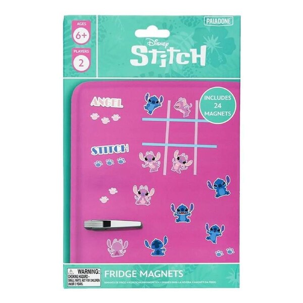 Paladone Disney Stitch and Angel Fun Fridge Magnets Set