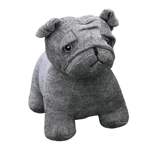 Willow & Silk Grey French Bulldog Door Stopper