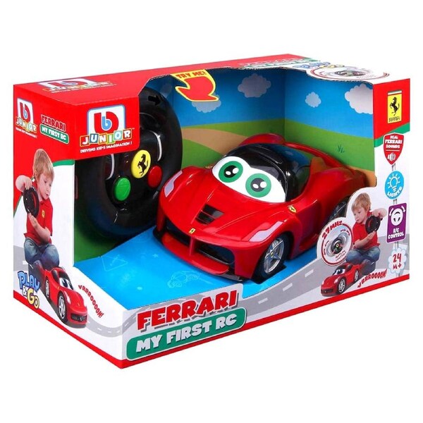 My First RC Ferrari LaFerrari Light and Sound (Green Eyes)