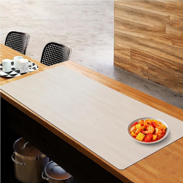 ACA 1mm Non-Stick Cuttable Countertop Protector Table Mat Heat Resistant Translucent Silicon Mat