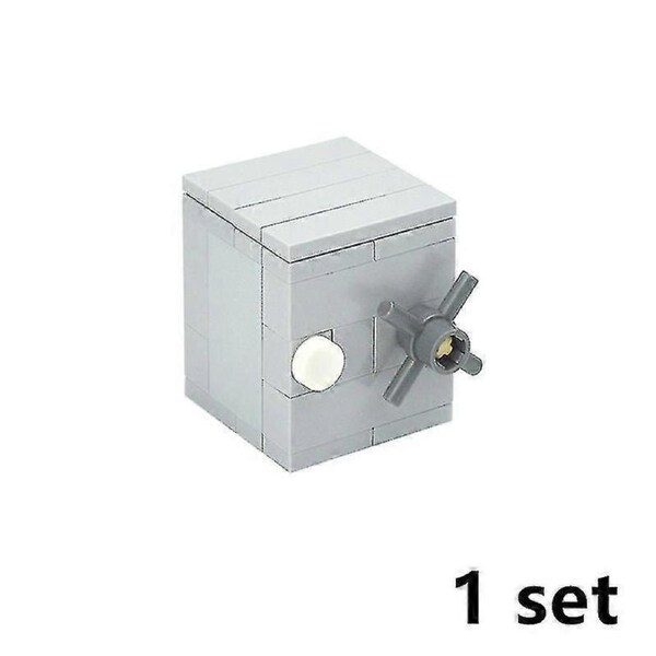 EA Treasure Box Coin Diamond Ore Gold Silver Cash Money Set Accessories Kids Toys For Children Leduo City Building Blocks