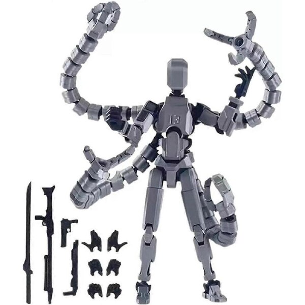 T13 Action Fiqure Accessories, Multi-Jointed Movable 3D Printed Toys