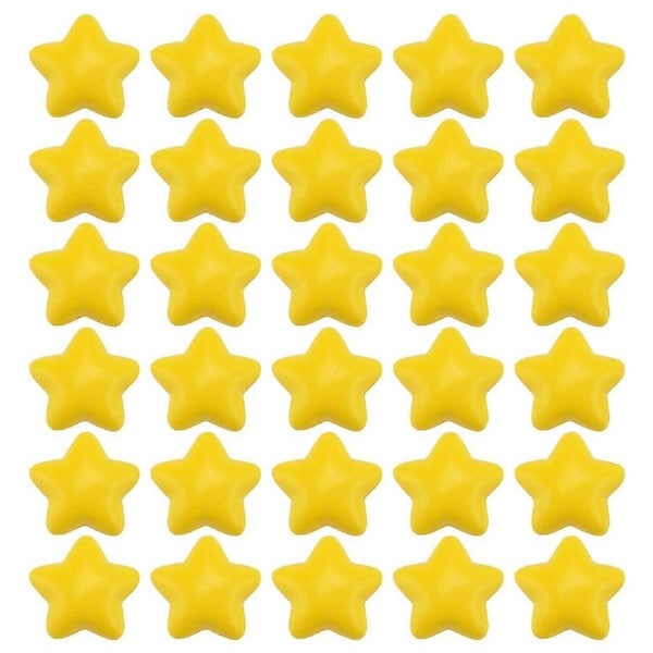 30Pcs Star Stress Ball Bulk Stress Relief Balls Mini Foam Stress Ball for School Carnival Reward,Stu