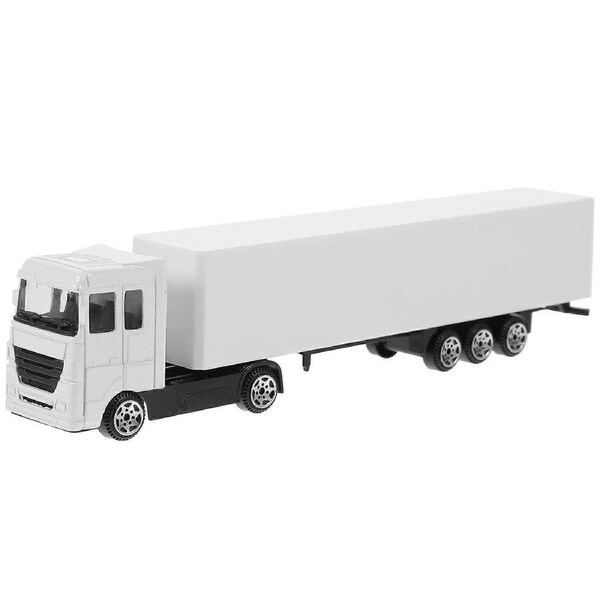 Boys Truck Model Plaything Alloy Truck Model Realistic Container Truck Model Miniature Truck Toy