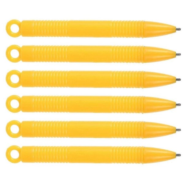 6 Pieces Magnetic Drawing Board Pens, Fun Art Doodle Toys for Drawing and Music Writing Activities