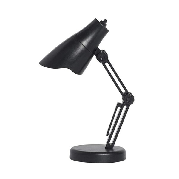 Catzon LED Mini Table Lamp Foldable Magnetic Base Eye Protections Night Lights-BlackA