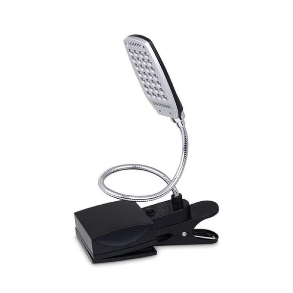 Catzon Book Light USB/DC and AA Battery Operated 3 Brightness Levels for Travel