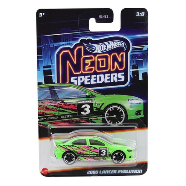 Hot Wheels Neon Speeders 2008 Lancer Evolution