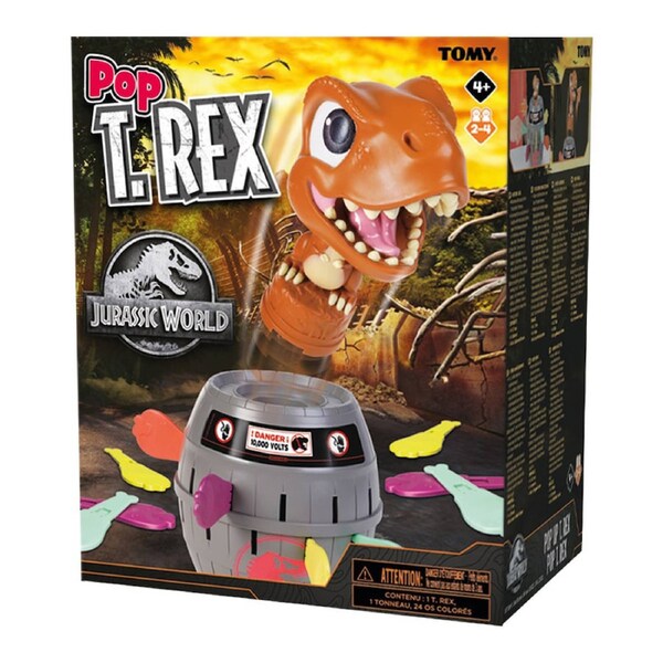 Tomy Pop Up Jurassic T-rex Game