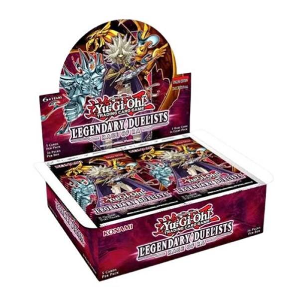 YuGiOh! Legendary Duelist Rage Of Ra 1st Edition Booster Box