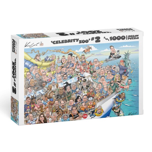 Mark Knight Celebrity Zoo 2 1000pc Jigsaw Puzzle