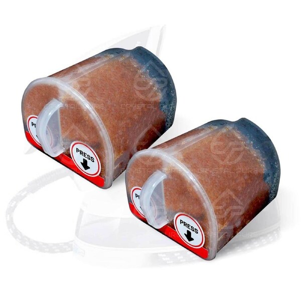 Pack of 2 Anti-Calc Filter Cartridge compatible with Philips PerfectCare Pure GC7620 GC7630 GC7631 GC7635 GC7636 GC002-00 423902178465 Steam Iron