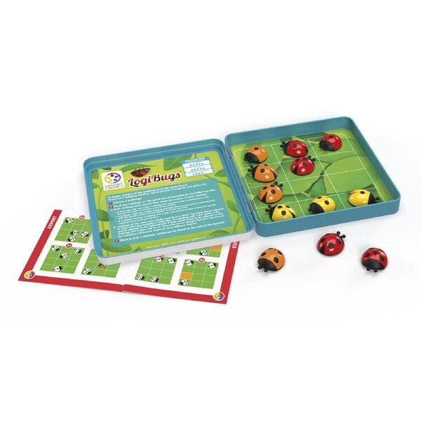 Smart Games Logibugs Logic Puzzle Game Kids/Children Educational Toy 5y+