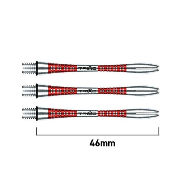 Winmau Dart Shafts Triad Aluminium Red Medium
