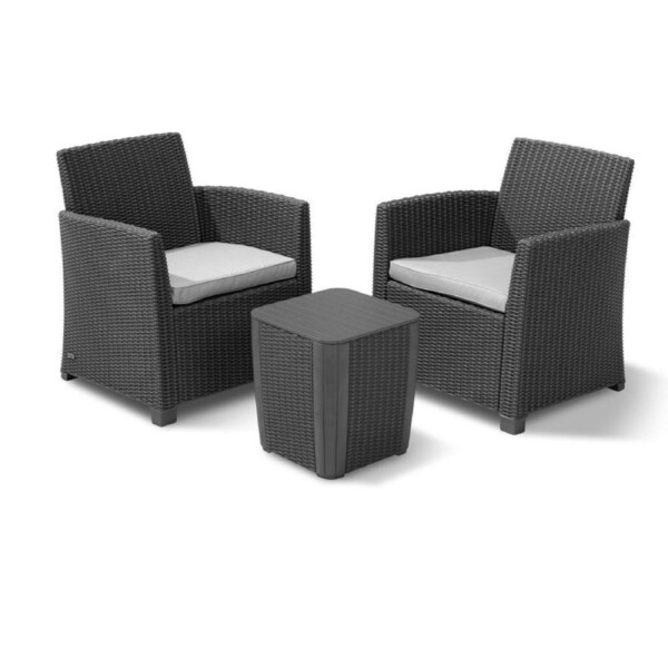 Keter Mia Balcony Set - Graphite