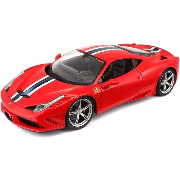 Bburago Race and Play 2010 Ferrari 458 Speciale Red 1:18 Diecast Vehicle