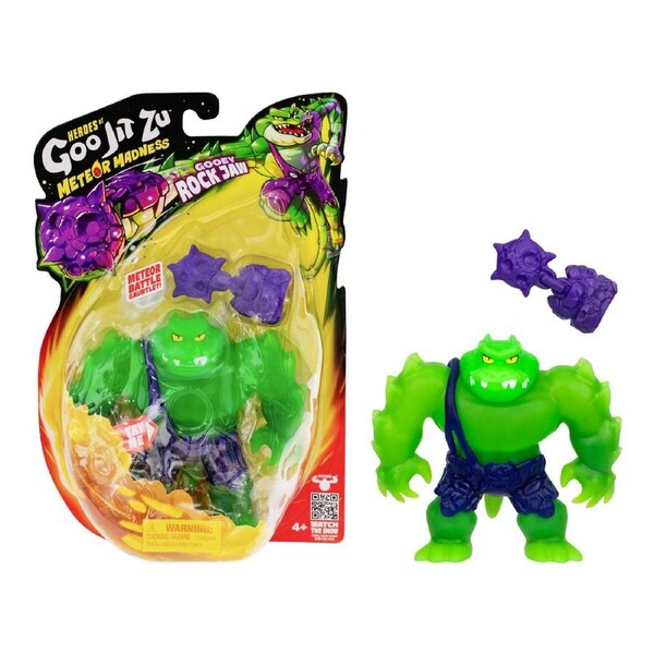 Heroes of Goo-Jit-Zu Series 13 Meteor Madness Rock Jaw Hero Pack
