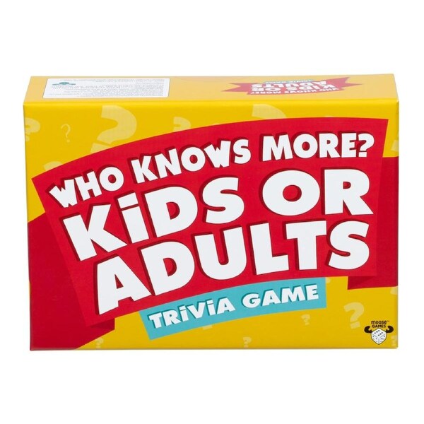 Who Knows More? Kids or Adults Trivia Game