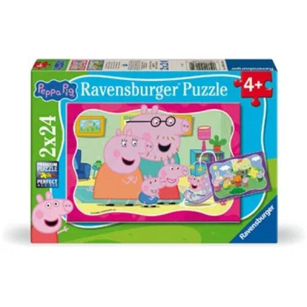 Ravensburger Puzzle 2x24pc - Peppa Pig
