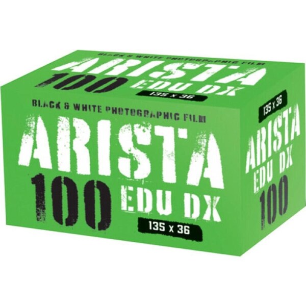 Arista EDU DX 100 B&W Film Negative Film (35mm Roll Film, 36 Exposures)