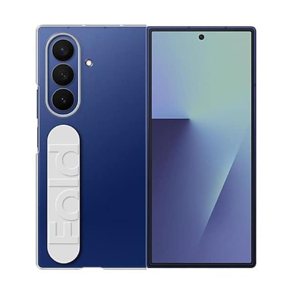 Samsung Grip Case for Galaxy Fold7 - Clear Transparent
