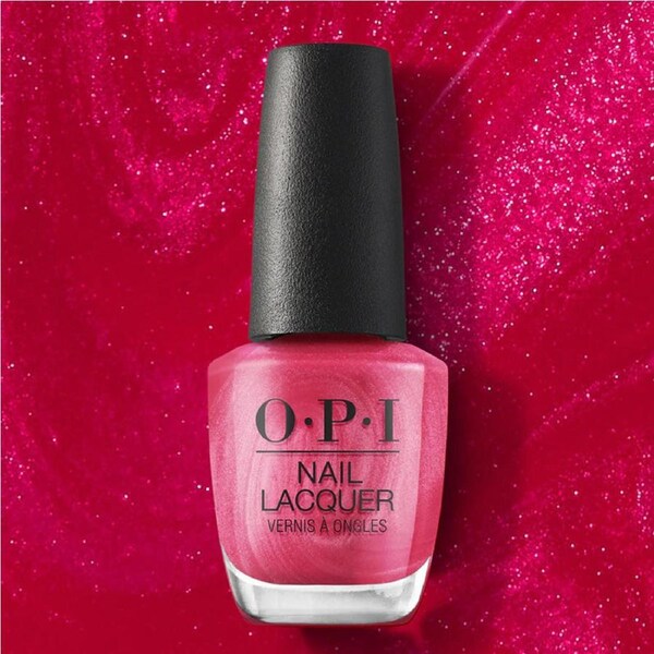 OPI Nail Lacquer Metallic Cyber Cherry on Top