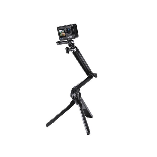 ZERO-X TRIX FOLD ACTION CAMERA 3-WAY FOLDABLE EXTENSION TRIPOD