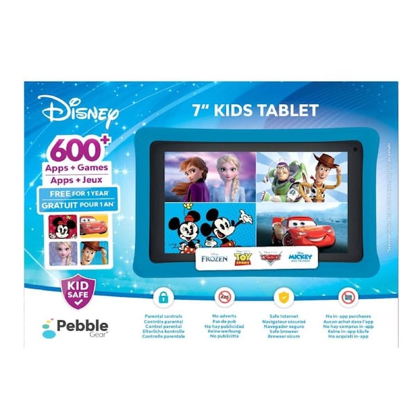 PEBBLE GEAR 7"DISNEY MULTI PROPERTY BLUE