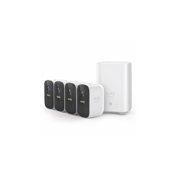 EUFY CAM 2C SECURITY KIT 4 PACK PLUS HOMEBASE UNIT