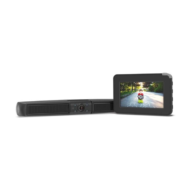 PARKMATE 4.3" Solar Powered Reverse Camera Kit with Wireless Transmission