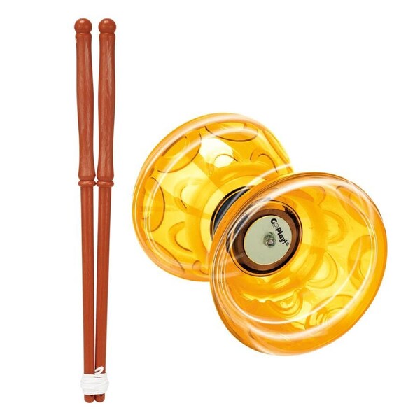 Go Play! Diabolo Bounce/Toss Toy for Aspiring Young Circus Performers 6Y+