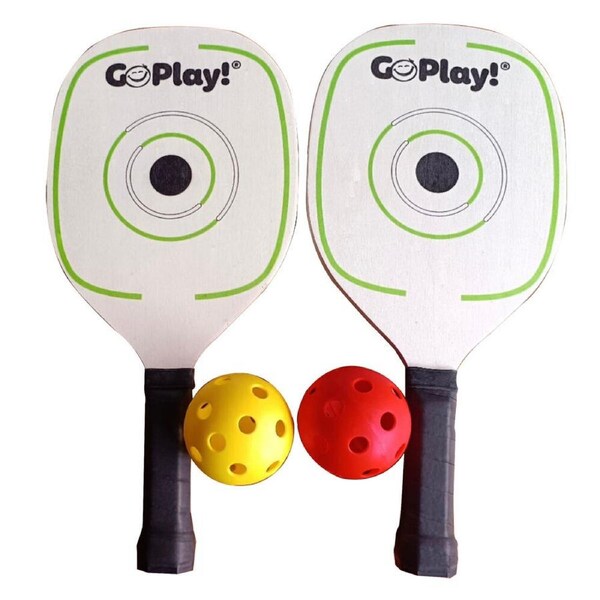 5pc Go Play! Pickleball Paddle Set w/ Carry Bag and Balls for Kids 5Y+