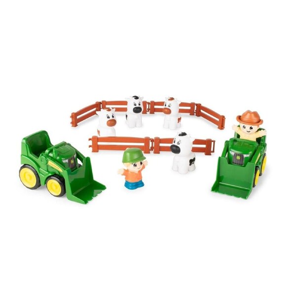 John Deere The Cows are Out Playset