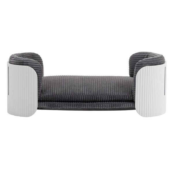 CHOTTO - Tama PP Pet Sofa- Midium White+Grey