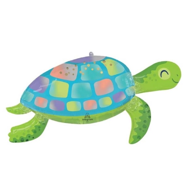 Supershape Under The Sea Turtle Foil Balloon