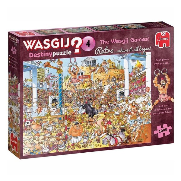 Wasgij Destiny #4 The Wasgij Games 1000 Piece Jigsaw Puzzle