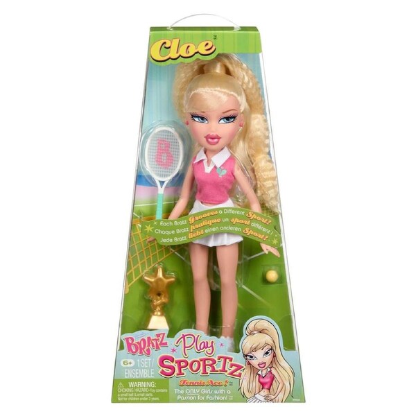 Bratz Play Sportz Cloe Tennis Ace Doll