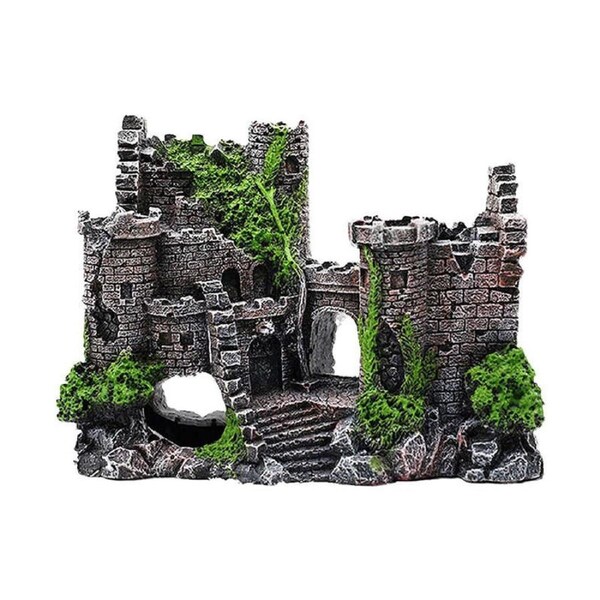 Nevenka Castle Aquarium Decorations for Betta Cichlid Goldfish Shrimps ... - Goldfish Castle Aquarium Decoration