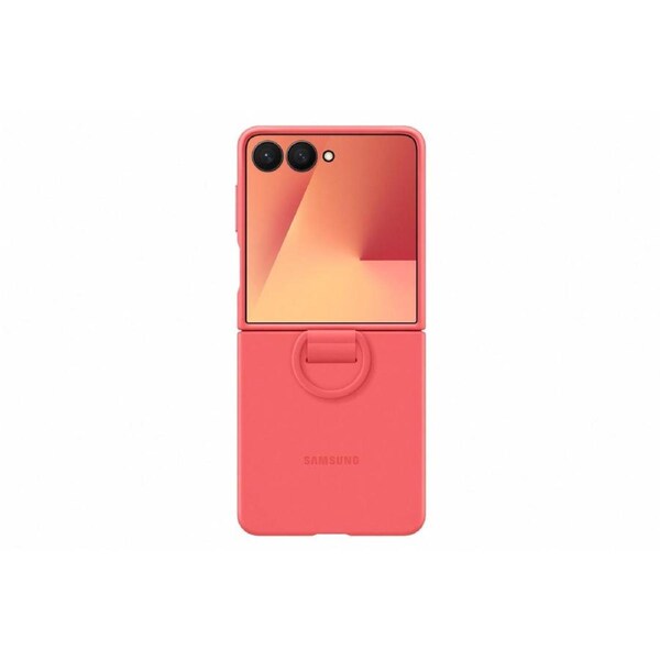Samsung Silicone Ring Case for Galaxy Flip 7 - Red