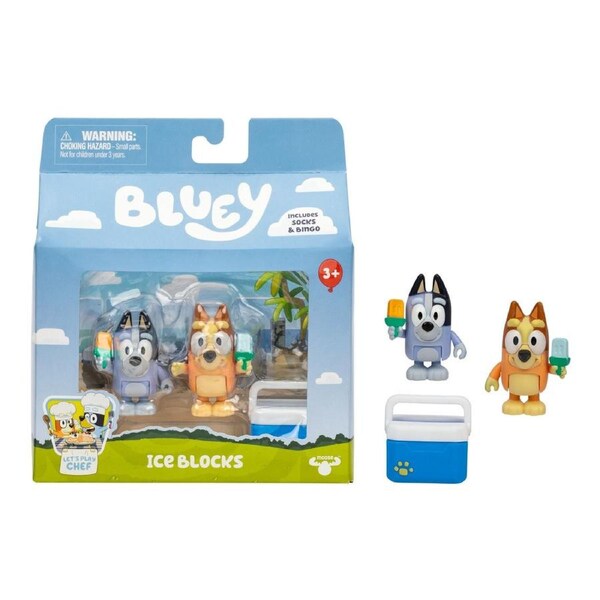 Bluey Series 13 Figure 2 Pack - Ice Blocks