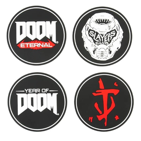 Doom Coasters Set of 4