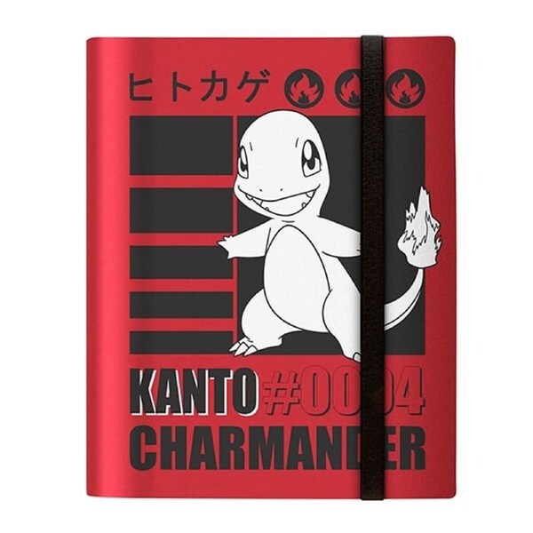 Ultra Pro Pokemon 9 Pocket Portfolio Pro-Binder Kanto #0004 Charmander